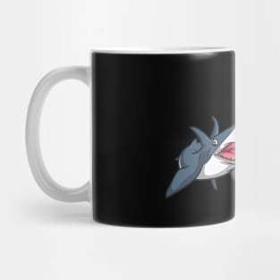 strawberry shark Mug